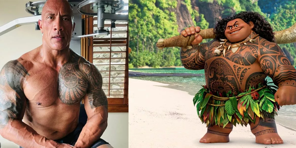 The Rock e o Live Action de Moana: O Novo Visual do Maui