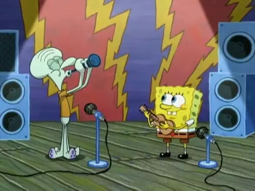 Bob Esponja Calça Quadrada S8E48