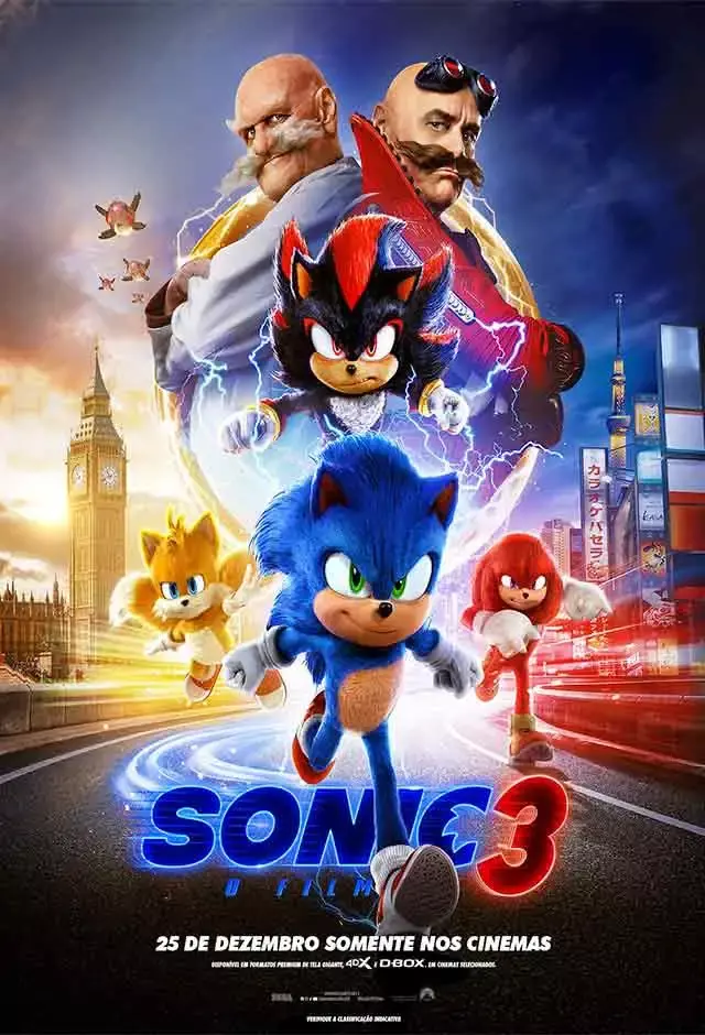 Sonic 3: O Filme que Encantou 2024!