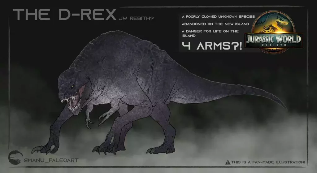 D-Rex: O Novo Dinossauro Bizarro de Jurassic World
