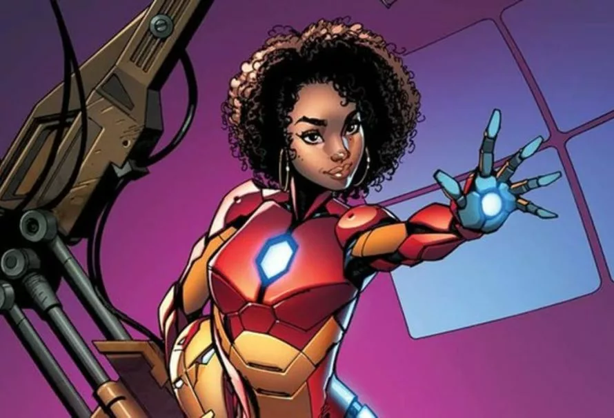 Capa da matéria sobre Coração de Ferro: Entenda o Ódio e os Deslikes da Nova Heroína da Marvel
