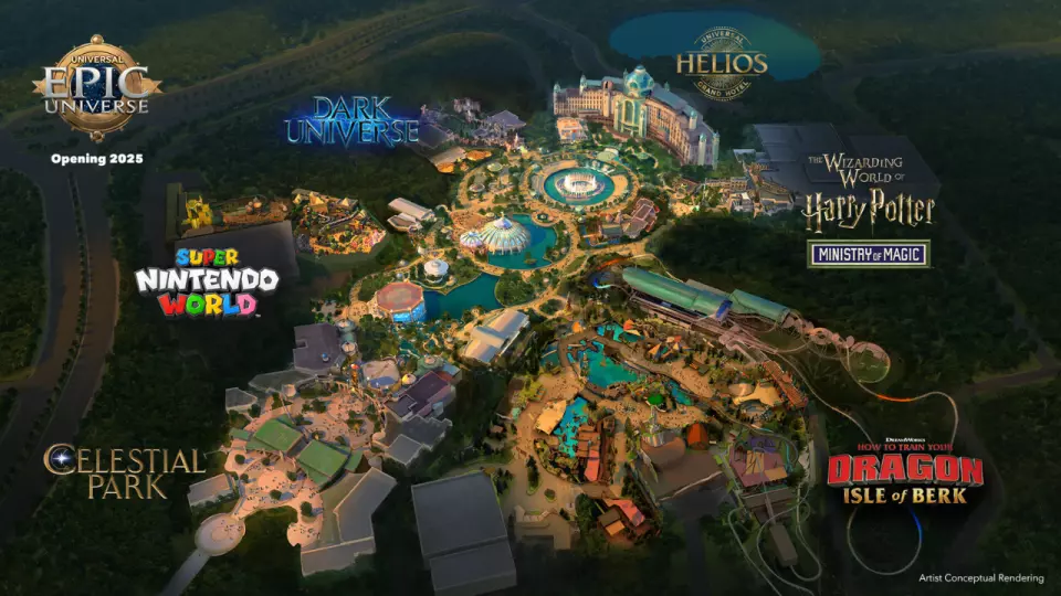 Capa da matéria sobre Descubra As 5 Melhores Atrações do Epic Universe em Orlando