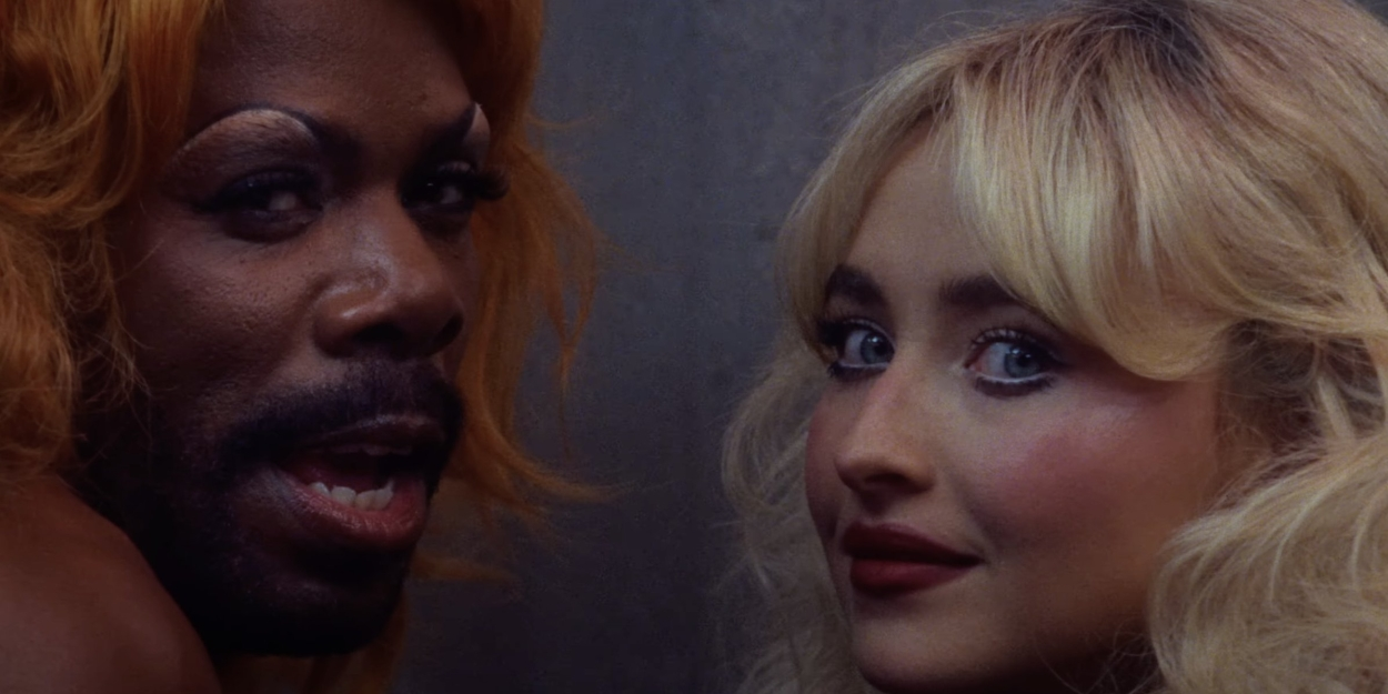 Capa da matéria sobre Sabrina Carpenter Homenageia Rocky Horror Picture Show em Novo Clipe