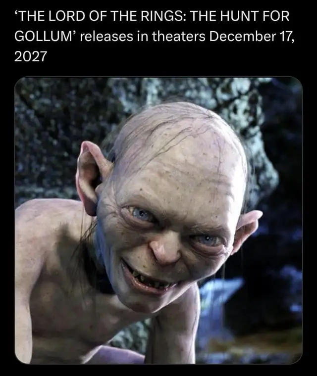 Senhor dos Anéis: A Caçada a Gollum – Retornos Icônicos e Novas Narrativas em 2027
