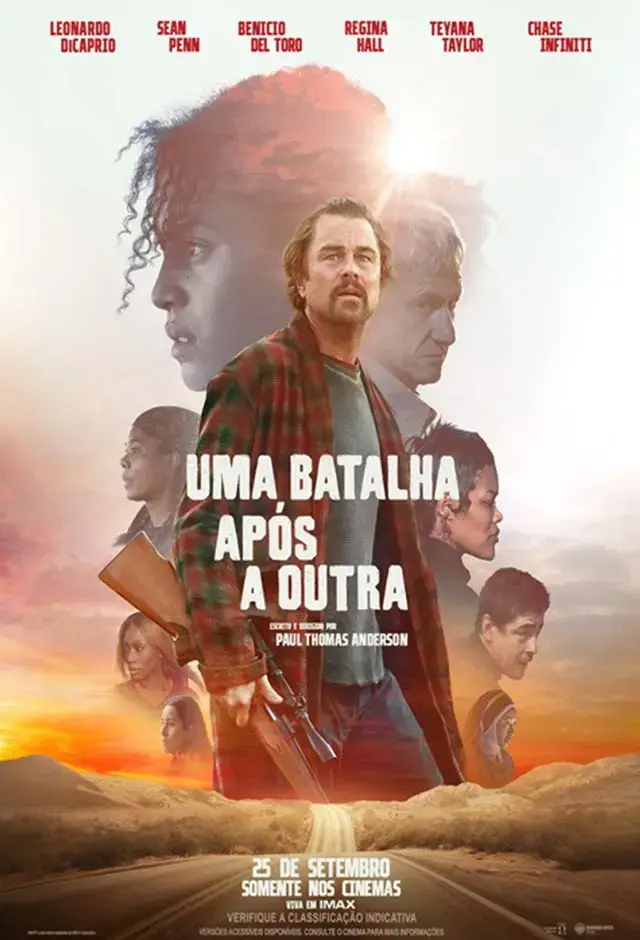 Capa da matéria sobre Uma Batalha Após a Outra: Revolução e Resistência na Tela