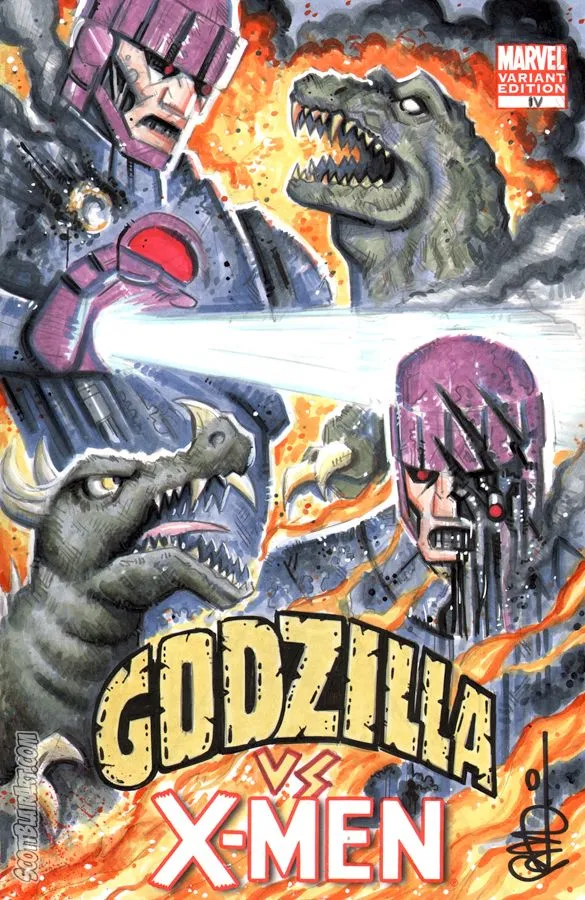 Godzilla vs X-Men: A Batalha Que Revoluciona o Universo Marvel