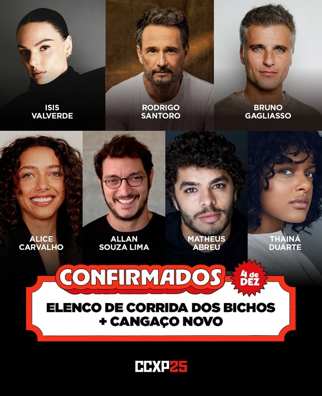 Cangaço Novo: O Elenco Brilha na CCXP 25 com Performances Memoráveis