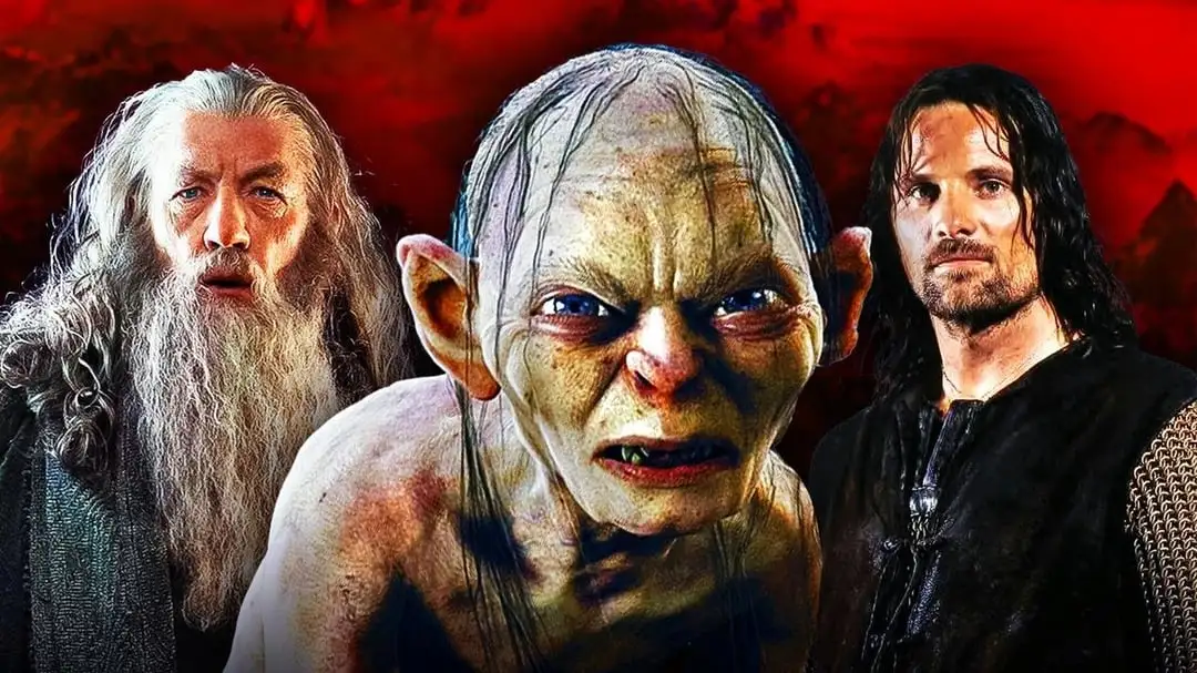 Capa da matéria sobre O Senhor dos Anéis: A Caça a Gollum e o Retorno de Gandalf