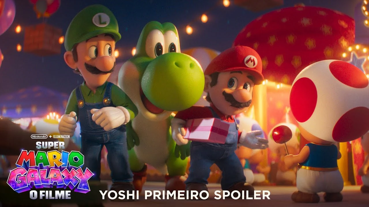 Super Mario Galaxy: O Filme – Super Mario Galaxy: O Filme | Yoshi Primeiro Spoiler