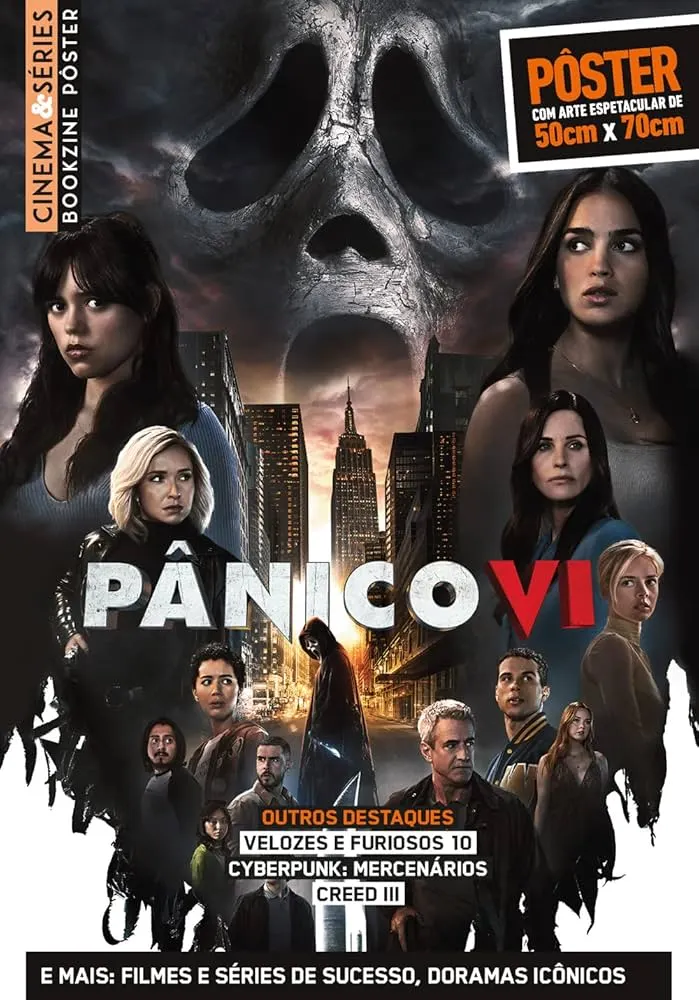 Capa da matéria sobre Todo Mundo em Pânico 6: A Comédia de Terror que Volta com Tudo