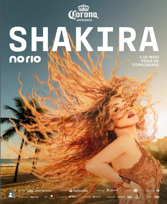 Shakira no Todo Mundo no Rio: palco em Copacabana quase pronto para megashow