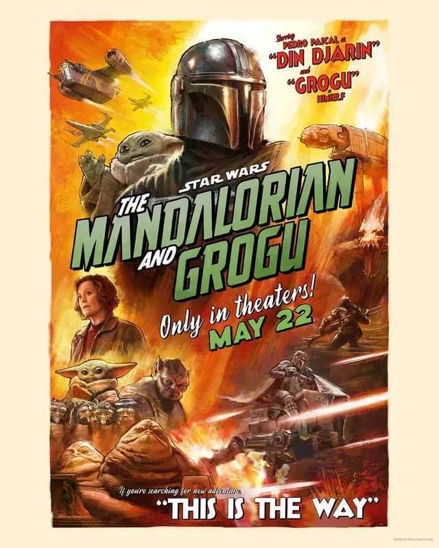 The Mandalorian & Grogu: abertura do filme revela retorno épico de Star Wars aos cinemas