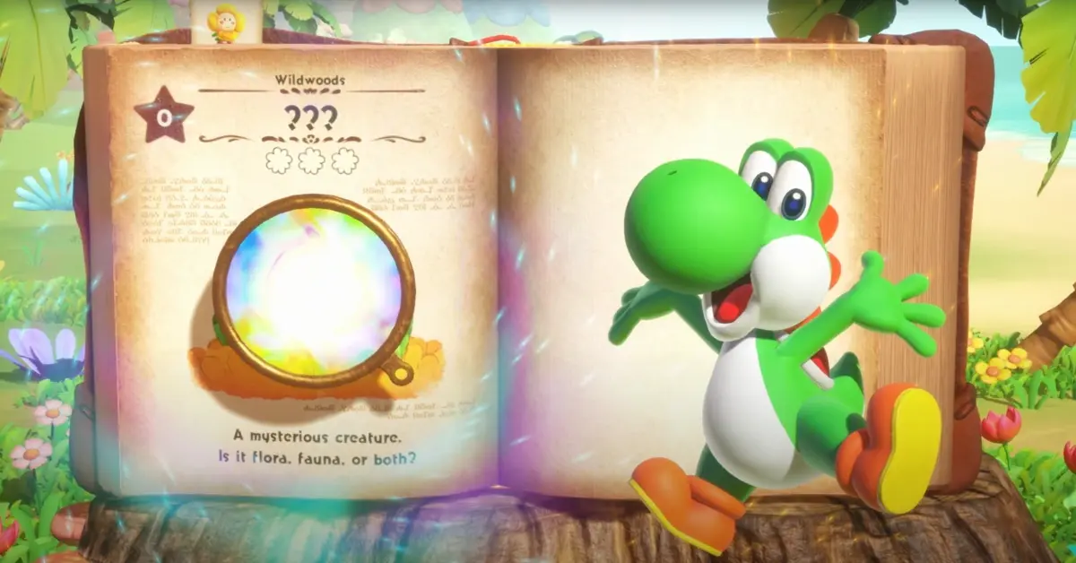 Yoshi and the Mysterious Book impressiona em primeira prévia com visual deslumbrante e puzzles criativos